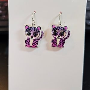 EUC Leopard Earrings